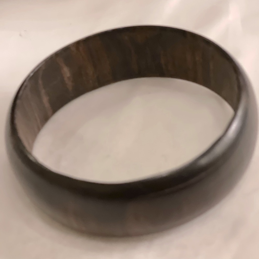 Wood bangle